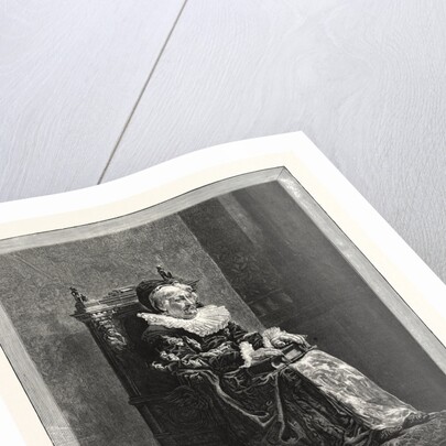 The Lady of the Grange, Picture of T. Walter Wilson in the Dudley Gallery by Anonymous