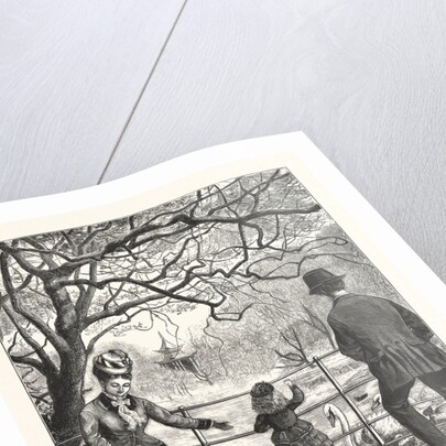 The Easter Holidays: Feeding the Water-Fowl in Victoria Park, London by Anonymous