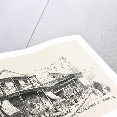 Chinese Market Sacramento Street, the Chinese Quarters, San Francisco, United States by Anonymous