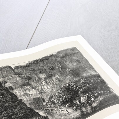 Central African Exploration with Lieut. Cameron, Rocky Gorge Between Kibaigeli and Mweha by Anonymous