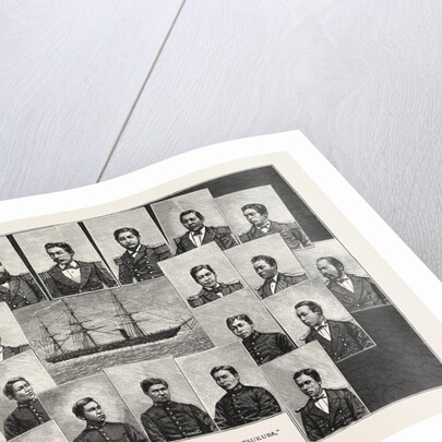 The Japanese War Corvette Tsukuba and Her Officers by Anonymous