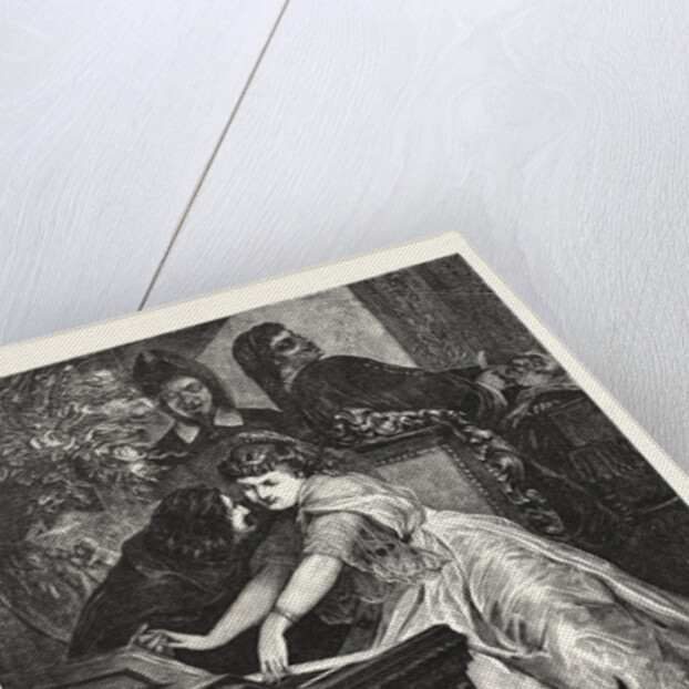 Scene of the Opera Il Barbiere Di Siviglia by Gioachino Rossini by Anonymous