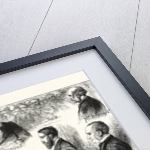 The Bravo Mystery: Scene in the Coroner's Court, at the Redford Hotel, Balham. Mr. George Lewis Cross-Examining Sir William Gull by Anonymous