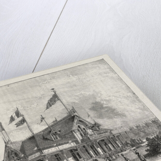 The Philadelphia Exhibition: The Singer Sewing Machine Pavilion, United States by Anonymous