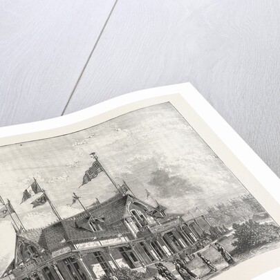 The Philadelphia Exhibition: The Singer Sewing Machine Pavilion, United States by Anonymous