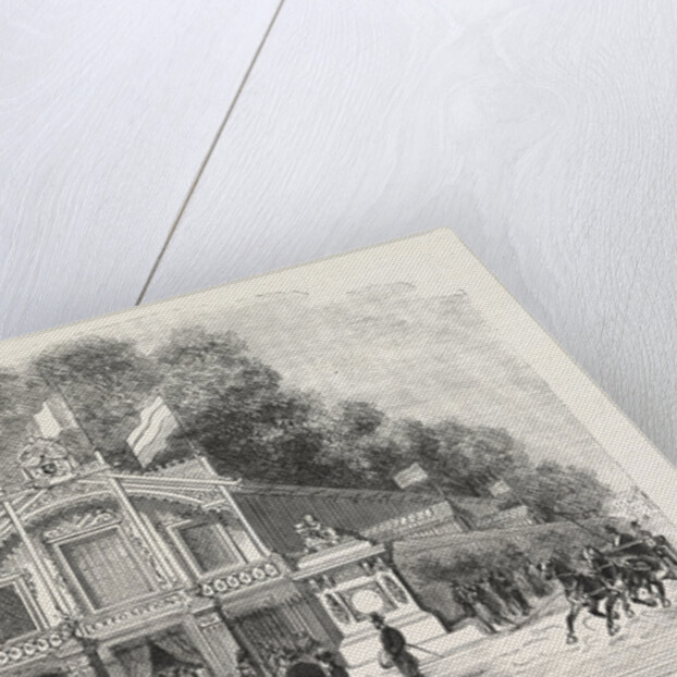 International Exhibition of Life-Saving Apparatus at Brussels: The Principal Entrance, Belgium by Anonymous