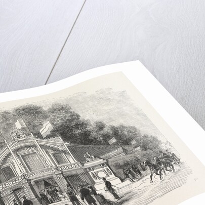 International Exhibition of Life-Saving Apparatus at Brussels: The Principal Entrance, Belgium by Anonymous