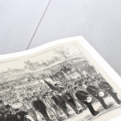 Drill Inspection of Boys Attending Schools Under the Control of the School Board for London, in Regents Park, London by Anonymous