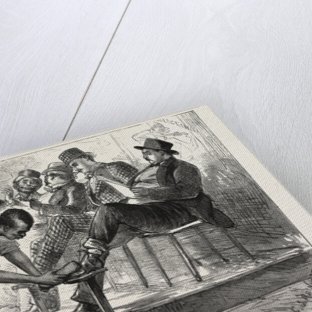 A Centennial Shine: A Sketch at the Philadelphia Exhibition, USA by Anonymous