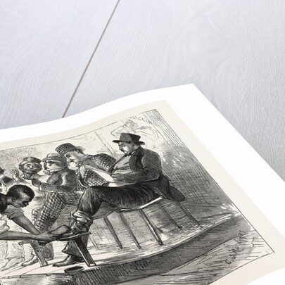 A Centennial Shine: A Sketch at the Philadelphia Exhibition, USA by Anonymous