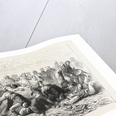 Popular Sports in Belgium a Blindfold Race by Anonymous