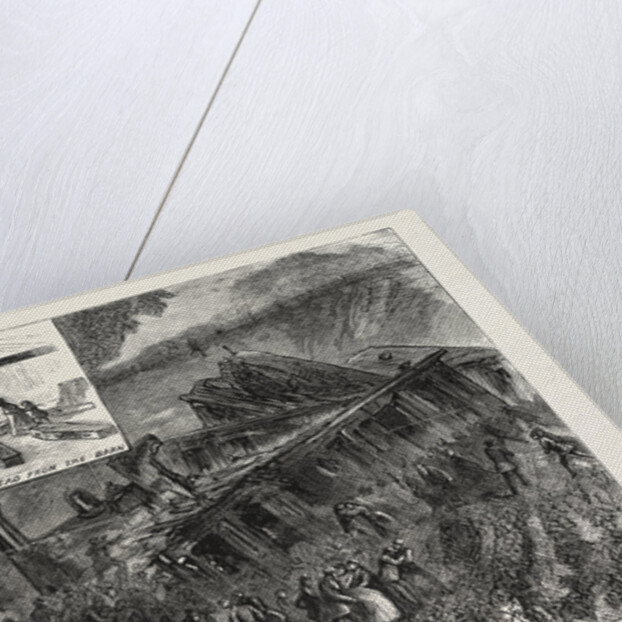 The Fatal Railway Accident: Railway Near Radstock by Anonymous