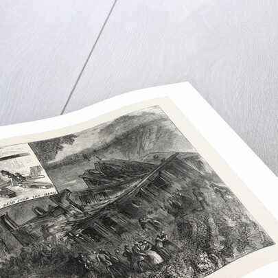 The Fatal Railway Accident: Railway Near Radstock by Anonymous