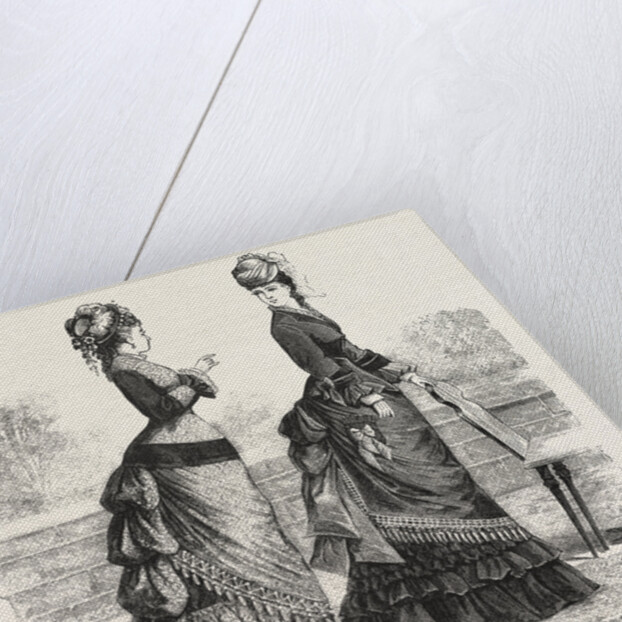 Fashion Two New Walking Costumes by Anonymous