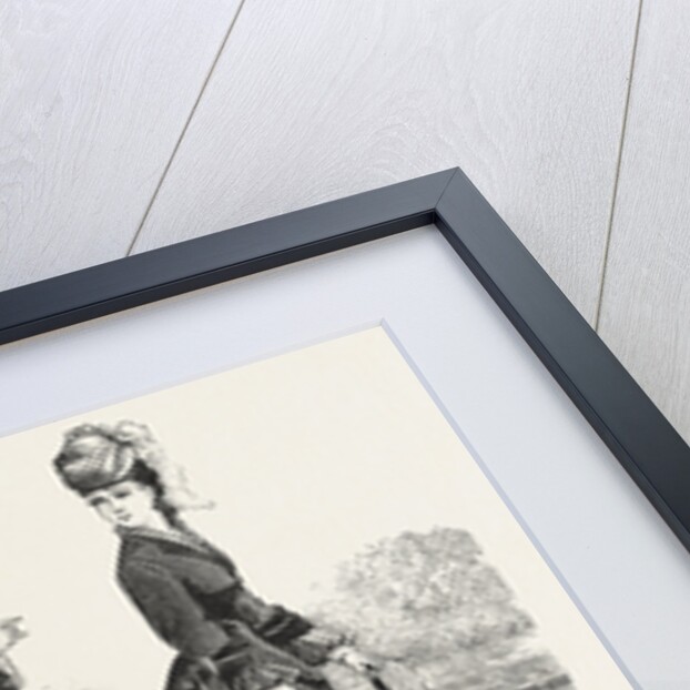 Fashion Two New Walking Costumes by Anonymous