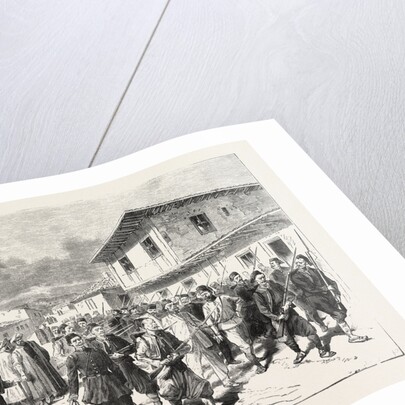 The War: A Party of Insurgents Being Conducted to Prison by the Turks by Anonymous