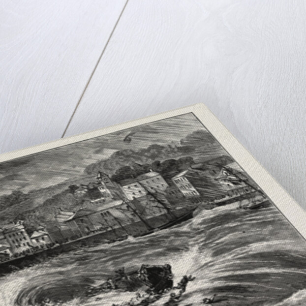 The Fatal Ferry-Boat Accident in Youghal Harbour, County Cork, Ireland by Anonymous