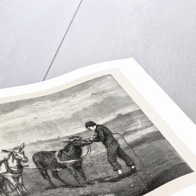 Gathering Seaweed: A Sketch on the Sands at Whitby by Anonymous