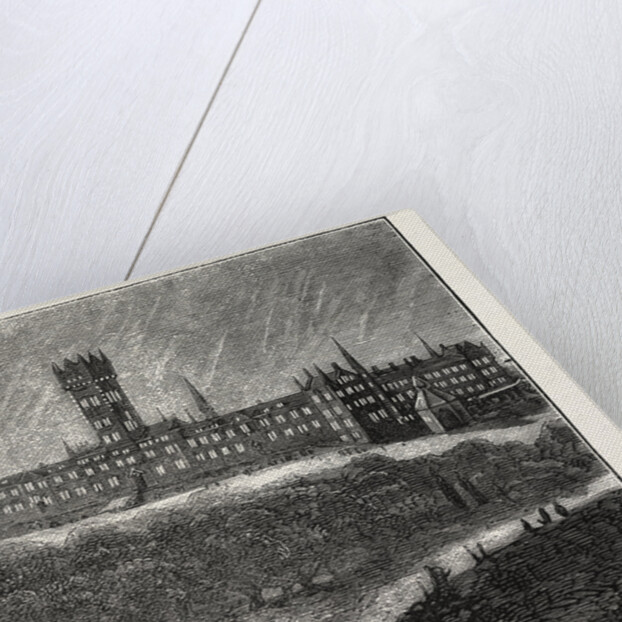 Sketches During the Prince and Princess of Wales's Recent Visit to Glasgow, New University, Gilmour Hill by Anonymous