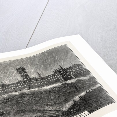Sketches During the Prince and Princess of Wales's Recent Visit to Glasgow, New University, Gilmour Hill by Anonymous