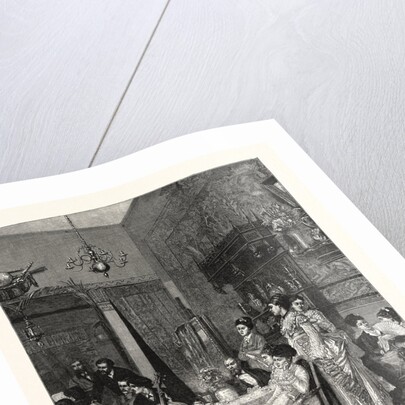 A Chamber Concert, a Picture in the Paris Salon by Anonymous