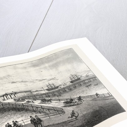 New Pier and Railway Station, for Portsmouth Harbour by Anonymous