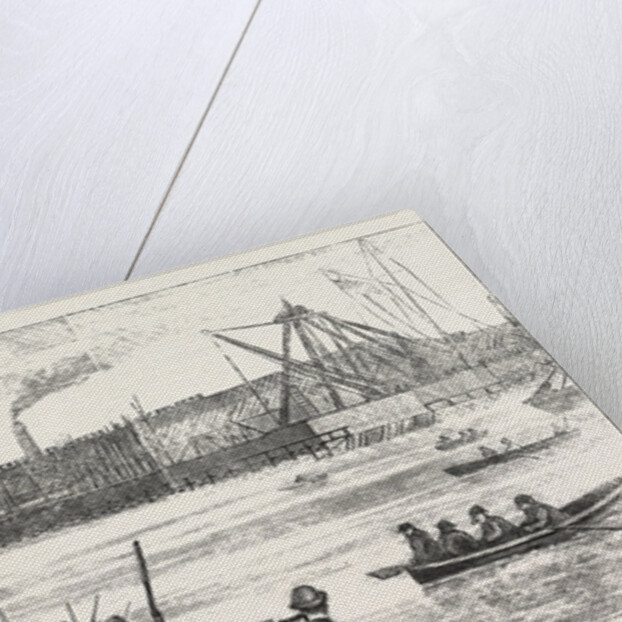 Elder and Co.'s Ship-Building Yard, Glasgow, November 4th, 1876 by Anonymous