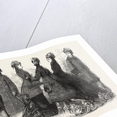 Fashion, Ladies Costumes for Autumn and Winter by Anonymous