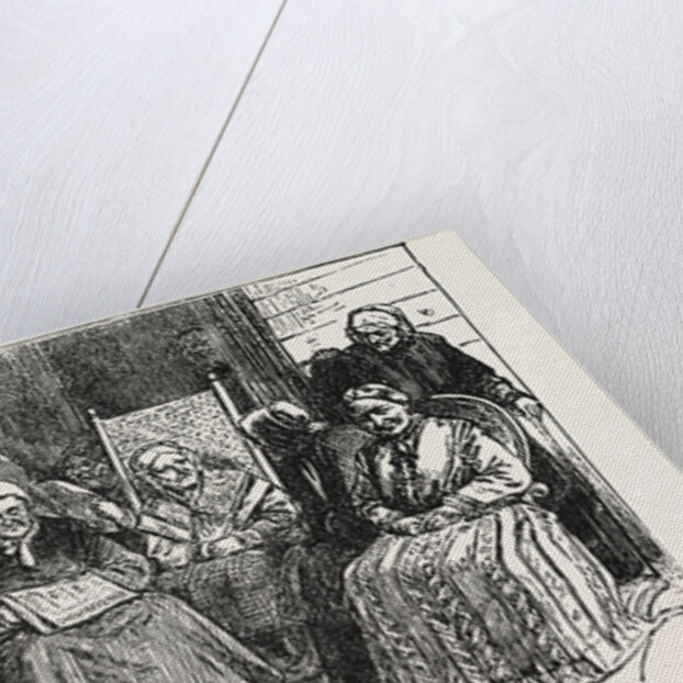 An after-Tea Chat at the Isabella Home, Long Island, United States by Anonymous