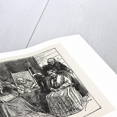 An after-Tea Chat at the Isabella Home, Long Island, United States by Anonymous