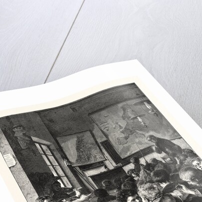 Preparing for the Christmas Holidays, the Interrupted Lesson by Anonymous