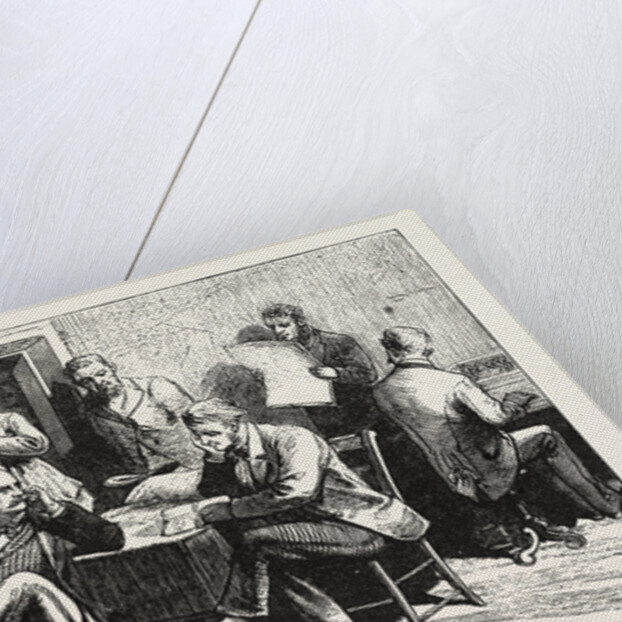 The Presidential Election: The State Canvassers in the Jail at Columbia, United States by Anonymous