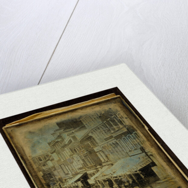 North Side of Chestnut Street, Philadelphia, Pennsylvania, Between 1842 and 1845 by Anonymous