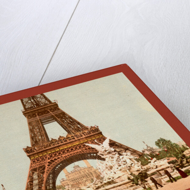 Eiffel Tower and Fountain, Exposition Universal, 1900, Paris, France, Between Ca. 1890 and Ca. 1900 by Anonymous