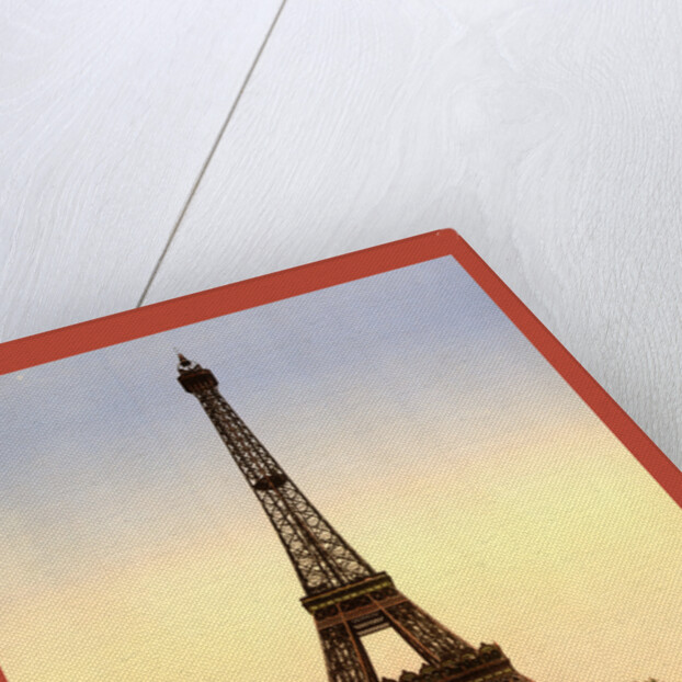 Eiffel Tower, Full-View Looking Toward the Trocadero, Exposition Universal, 1900, Paris, France, Between Ca. 1890 and Ca. 1900 by Anonymous