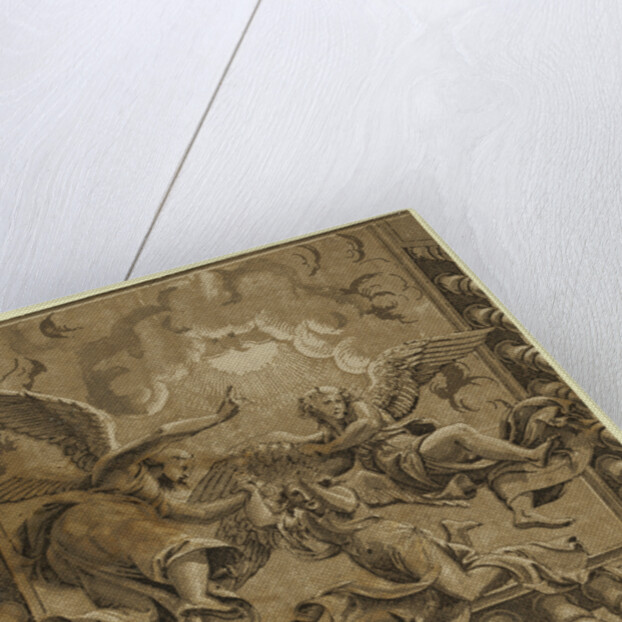 Ceiling with Three Angels, Between Ca. 1515 and 1535 by Anonymous