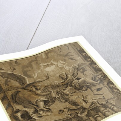 Ceiling with Three Angels, Between Ca. 1515 and 1535 by Anonymous