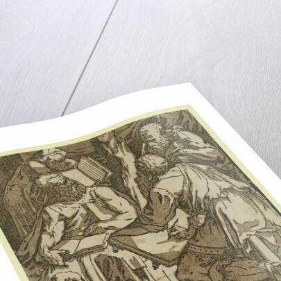 Four Doctors of the Church(?) by Anonymous