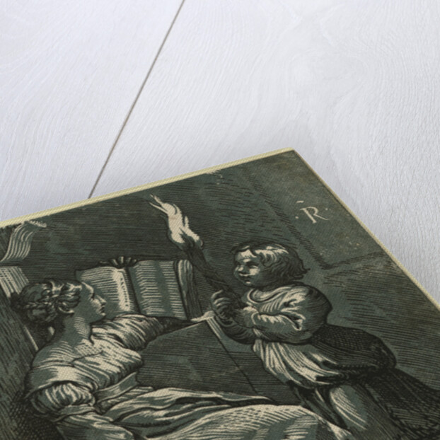 Sibyl Reading a Book by Anonymous