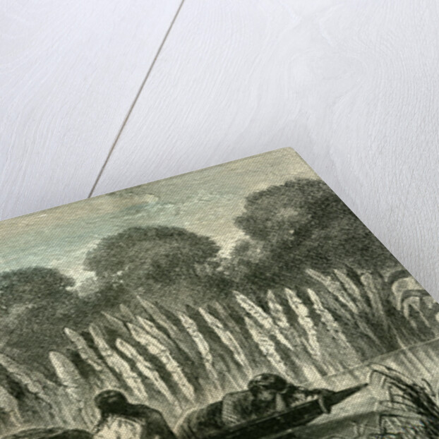 Conibo Family on a Trip 1869 Peru by Anonymous