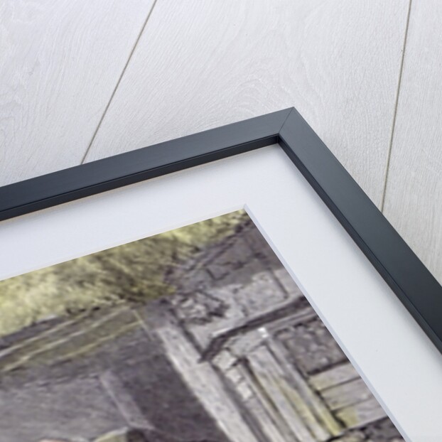 The Farmhouse Porch by Anonymous