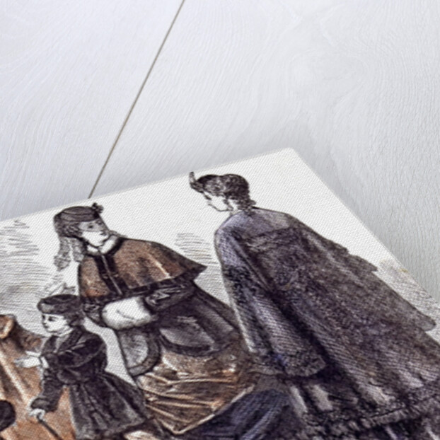 Paris Fasions for February 1869 by Anonymous