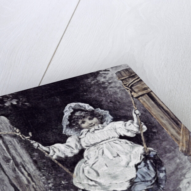 Happy As a King D. Knowles Child 1892 by Anonymous