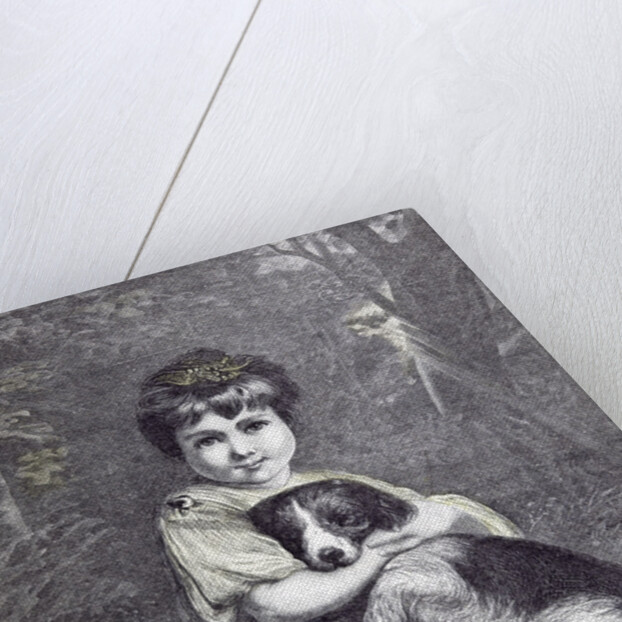 Love Me Love My Dog. 1873 by Anonymous