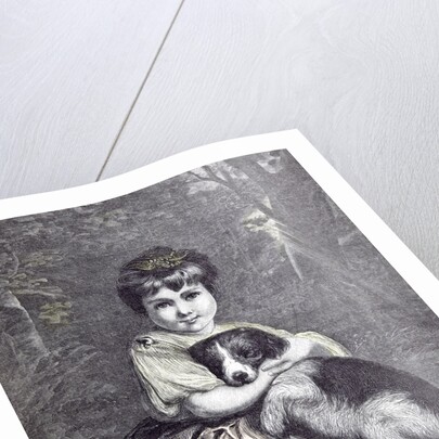 Love Me Love My Dog. 1873 by Anonymous