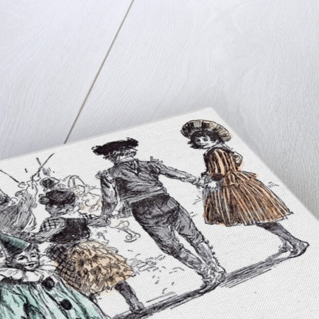 Some Dresses at the Children's Carnival in 1892 by Anonymous