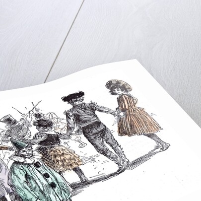 Some Dresses at the Children's Carnival in 1892 by Anonymous