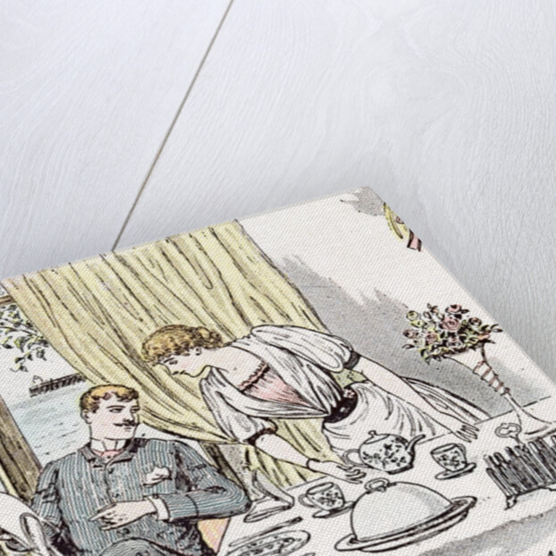 Wedding Anouncement in 1892 by Anonymous