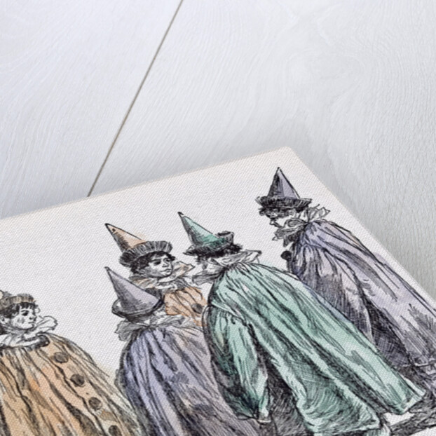 Fancy Dress Ball in 1892 by Anonymous