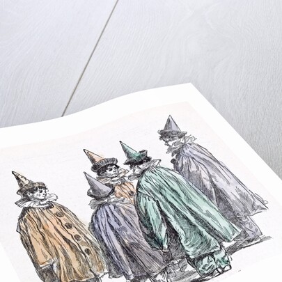 Fancy Dress Ball in 1892 by Anonymous